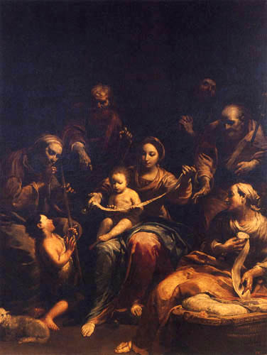 Giuseppe Maria Crespi - La famille sainte