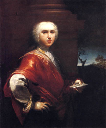 Giuseppe Maria Crespi - Porträt des Gentiluomo