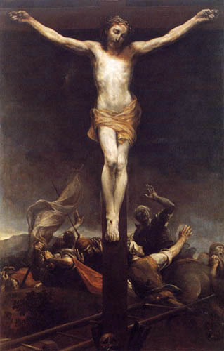 Giuseppe Maria Crespi - La Crucifixión