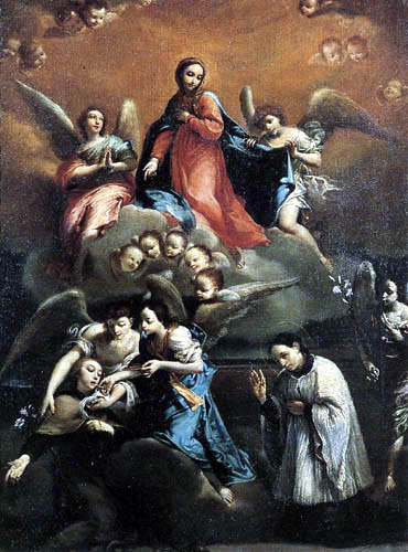 Giuseppe Maria Crespi - The vision of the St. Stanislaus
