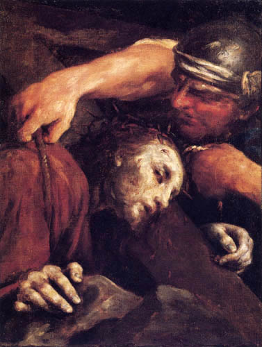 Giuseppe Maria Crespi - Christ Carrying the Cross