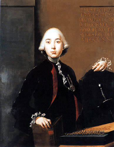 Luigi Crespi - Retrato de Pietro Franceschi