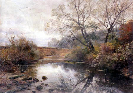Hugo Darnaut - River Landscape