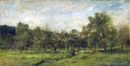 Charles-François Daubigny - Orchard