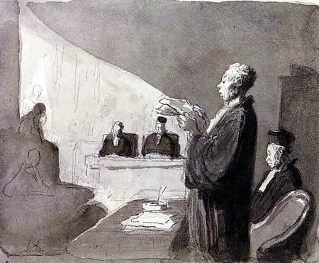 Honoré Daumier - Plaidoyer