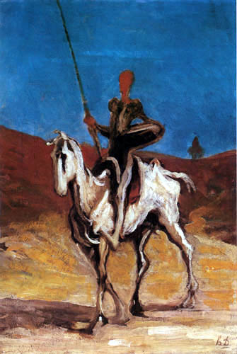 Honoré Daumier - Don Quijote