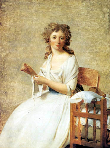 Jacques-Louis David - Portrait de Louise Pastoret