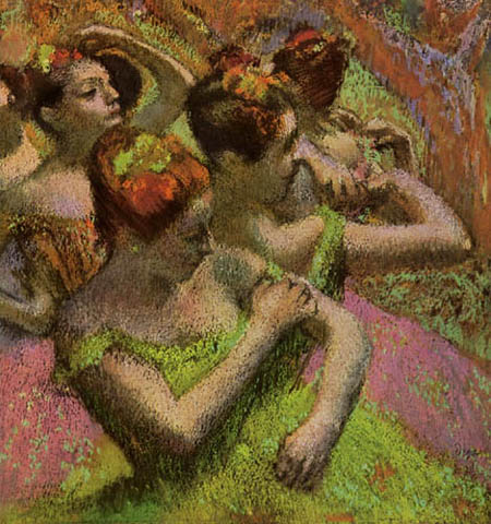 Edgar (Hilaire Germain) Degas (de Gas) - Tänzerinnen