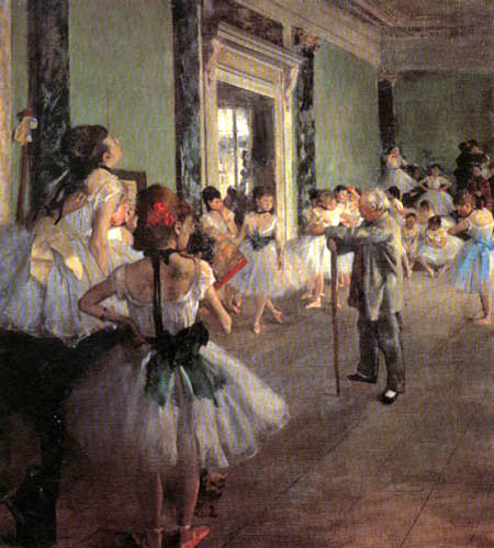 Edgar (Hilaire Germain) Degas (de Gas) - Classe de ballet