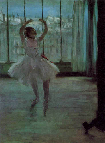 Edgar (Hilaire Germain) Degas (de Gas) - Tänzerin in Pose
