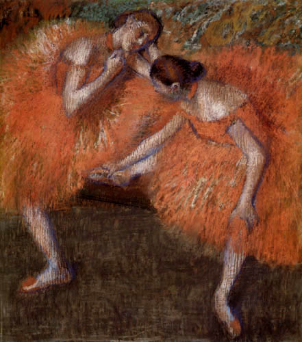 Edgar (Hilaire Germain) Degas (de Gas) - Zwei Tänzerinnen