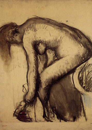 Edgar (Hilaire Germain) Degas (de Gas) - Nach dem Bade