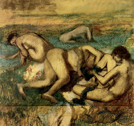 Edgar (Hilaire Germain) Degas (de Gas) - Die Badenden