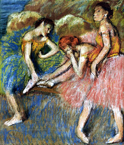 Edgar (Hilaire Germain) Degas (de Gas) - Tänzerinnen