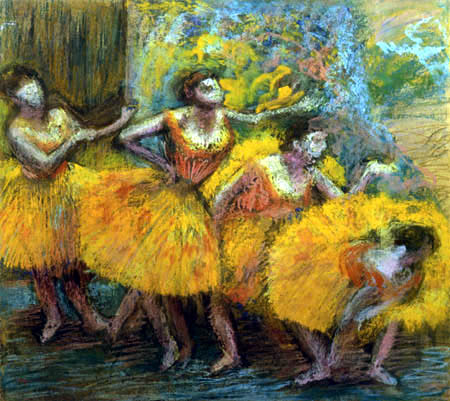 Edgar (Hilaire Germain) Degas (de Gas) - Danseuses