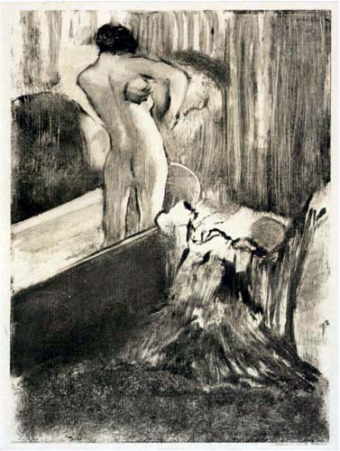 Edgar (Hilaire Germain) Degas (de Gas) - Bañista