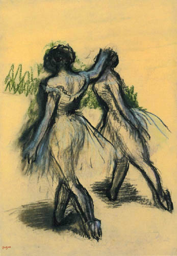 Edgar (Hilaire Germain) Degas (de Gas) - Deux danseuses