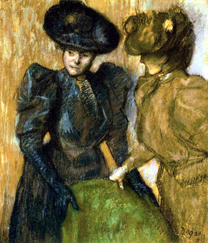 Edgar (Hilaire Germain) Degas (de Gas) - Die Unterhaltung