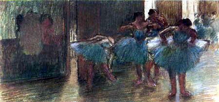 Edgar (Hilaire Germain) Degas (de Gas) - Dancers