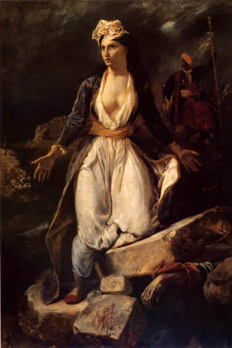 Eugene Delacroix - La Grèce mourante