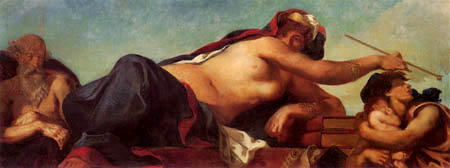 Eugene Delacroix - La Justicia