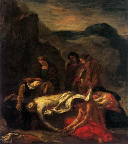 Eugene Delacroix - Piedad