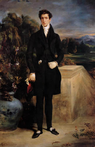 Eugene Delacroix - Portrait de Louis-Auguste Schwiter