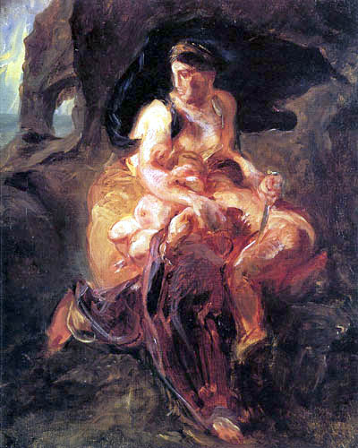 Eugene Delacroix - Medea