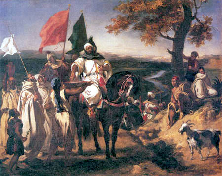 Eugene Delacroix - Le chef marocain