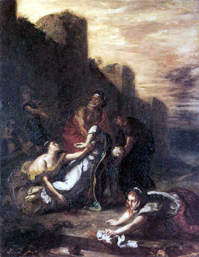 Eugene Delacroix - Nach dem Martyrium des hl. Stephanus
