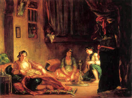 Eugene Delacroix - Las odaliscas
