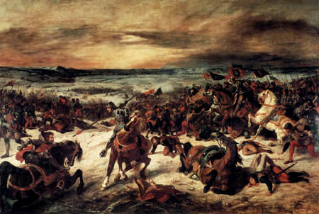 Eugene Delacroix - La bataille de Nancy