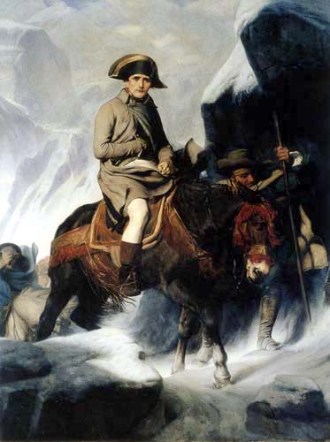 Paul Delaroche - Napoleon Crossing the Alps