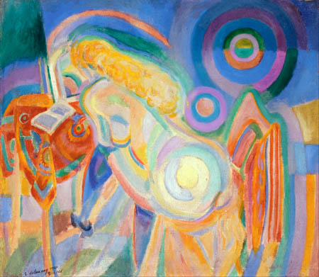 Robert Delaunay - Nude Woman Reading