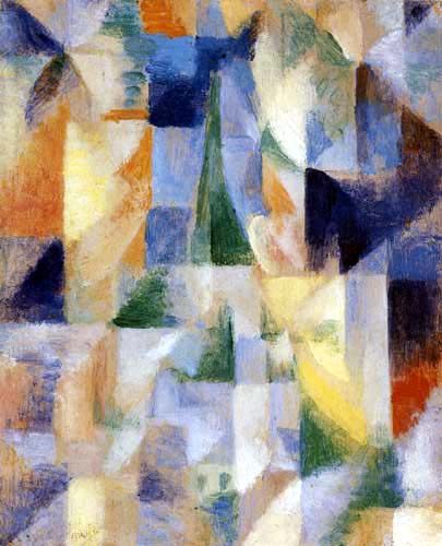 Robert Delaunay - The Window to the Town