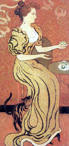 Maurice Denis -  Mrs Ranson with cat