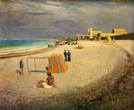 Maurice Denis - Beach scene