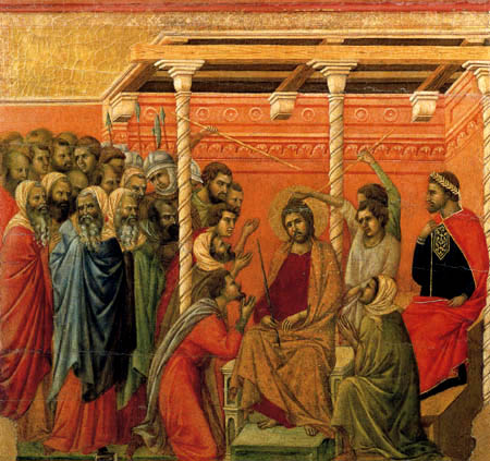 Duccio (di Buoninsegna) - The Crowning with Thorns