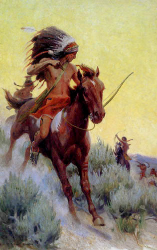 W. Herbert Dunton - Hostile Tribes