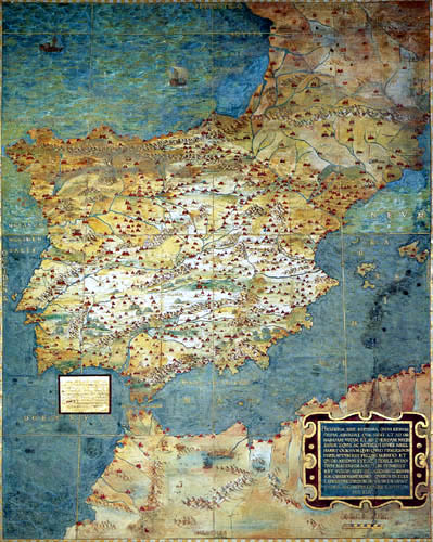 Etienne Dupérac - The Iberian peninsula