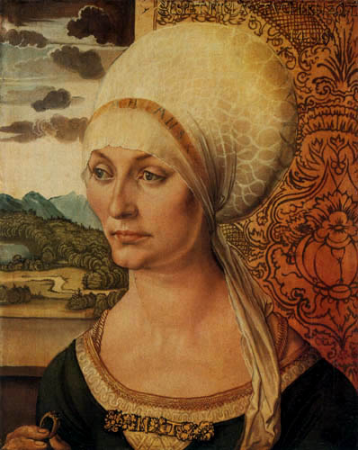 Albrecht Dürer - Portrait of Elsbeth Tucher