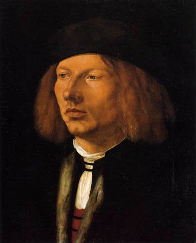Albrecht Dürer - Bildnis eines jungen Mannes