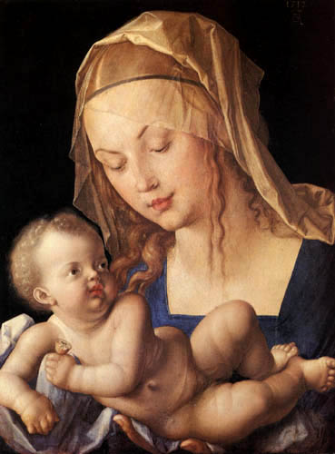 Albrecht Dürer - The Virgin and the child