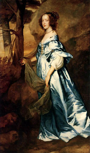 Sir  Anthonis van Dyck - La comtesse de Clanbrassil