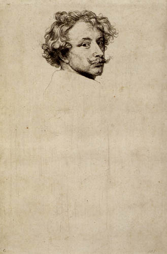 Sir  Anthonis van Dyck - Selfportrait