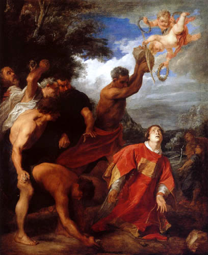 Sir  Anthonis van Dyck - The Martyrdom of St. Stephen
