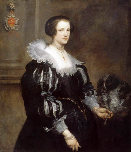 Sir  Anthonis van Dyck - Portrait of Anna Wake