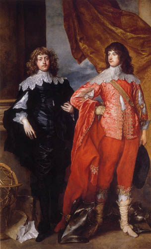 Sir  Anthonis van Dyck - George, Lord Digby y William, Lord Russel