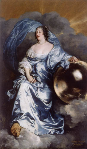 Sir  Anthonis van Dyck - Rachel de Ruvigny als Fortuna