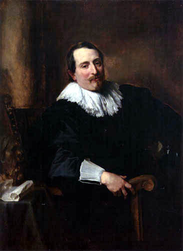 Sir  Anthonis van Dyck - Le peintre Theodor Rombouts